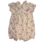 Body Blanco con Flores Baby Su