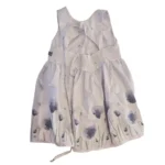 Vestido Blanco con Flores Avangeline - Imagen de 2