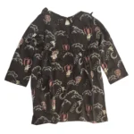 Vestido Mangas 3/4 Negro H&M - Imagen de 2