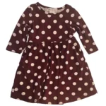 Vestido Morado a Lunares Ema & Elsa - Niña