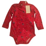 Body Rojo Manga Larga - Cheeky